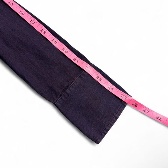 Y2K Theyskens’ Theory Button Down Shirt Plum S - Picture 7 of 8